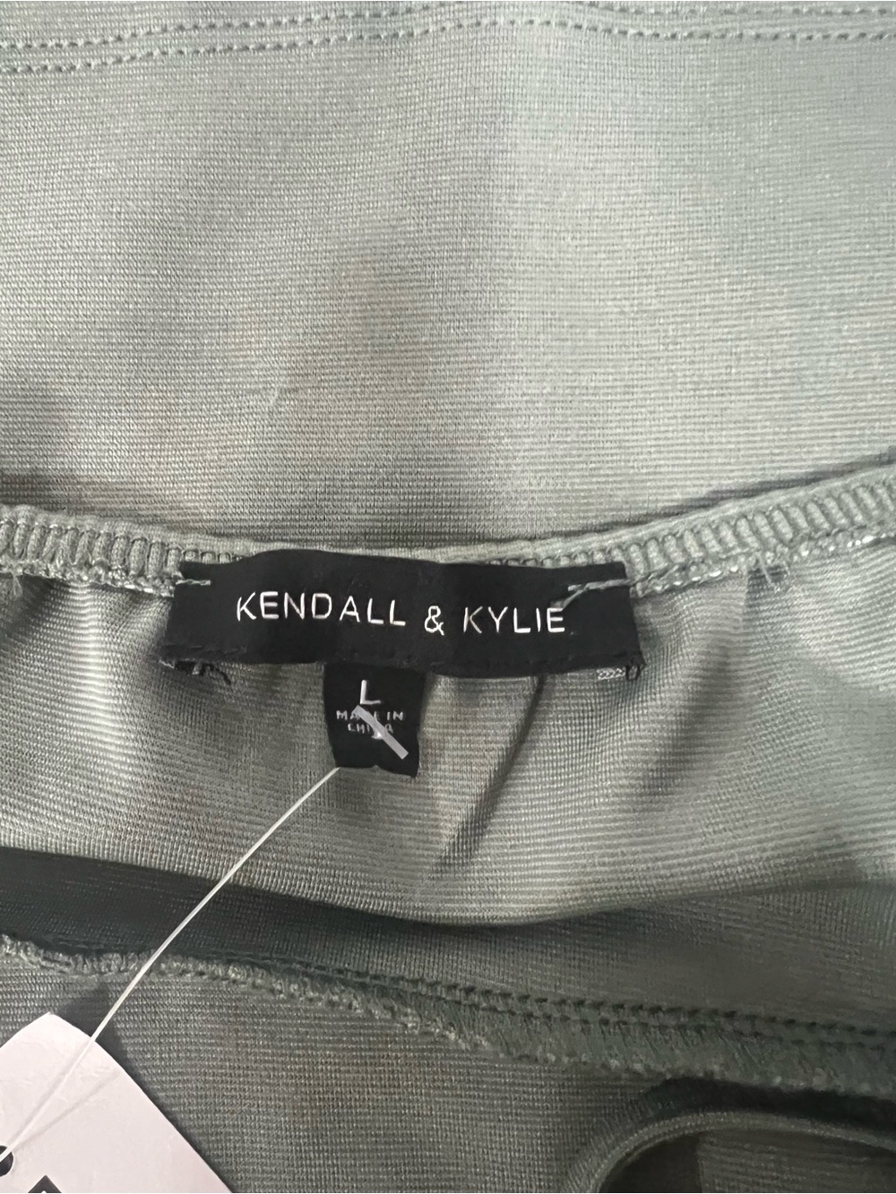 Kendall & Kylie sage green bustier mini dress-NWT - Picture 10 of 16